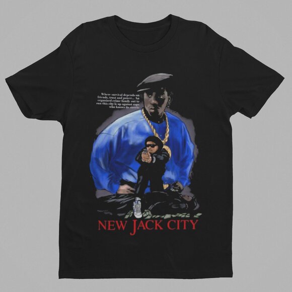 VINTAGE STYLE BIG PRINT NEW JACK SHIRT - Picture 1 of 1